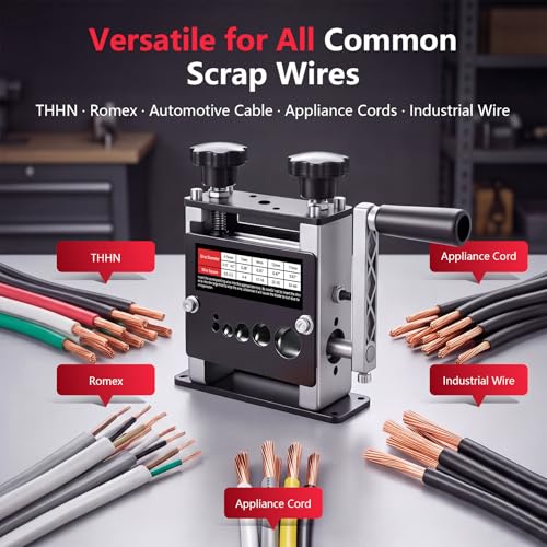 Image of Wire Stripping Machine, 3mm-17mm Wire Diameter