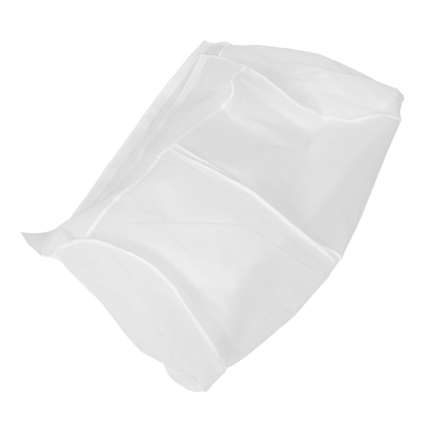 INOOMP Funda Protectora para Ropa 50x80x90 Cm, Bolsa Colgante Translúcida, Material Resistente, Reutilizable y Plegable, Adecuado para Armario y Viaje, Cubierta Antipolvo para Prendas