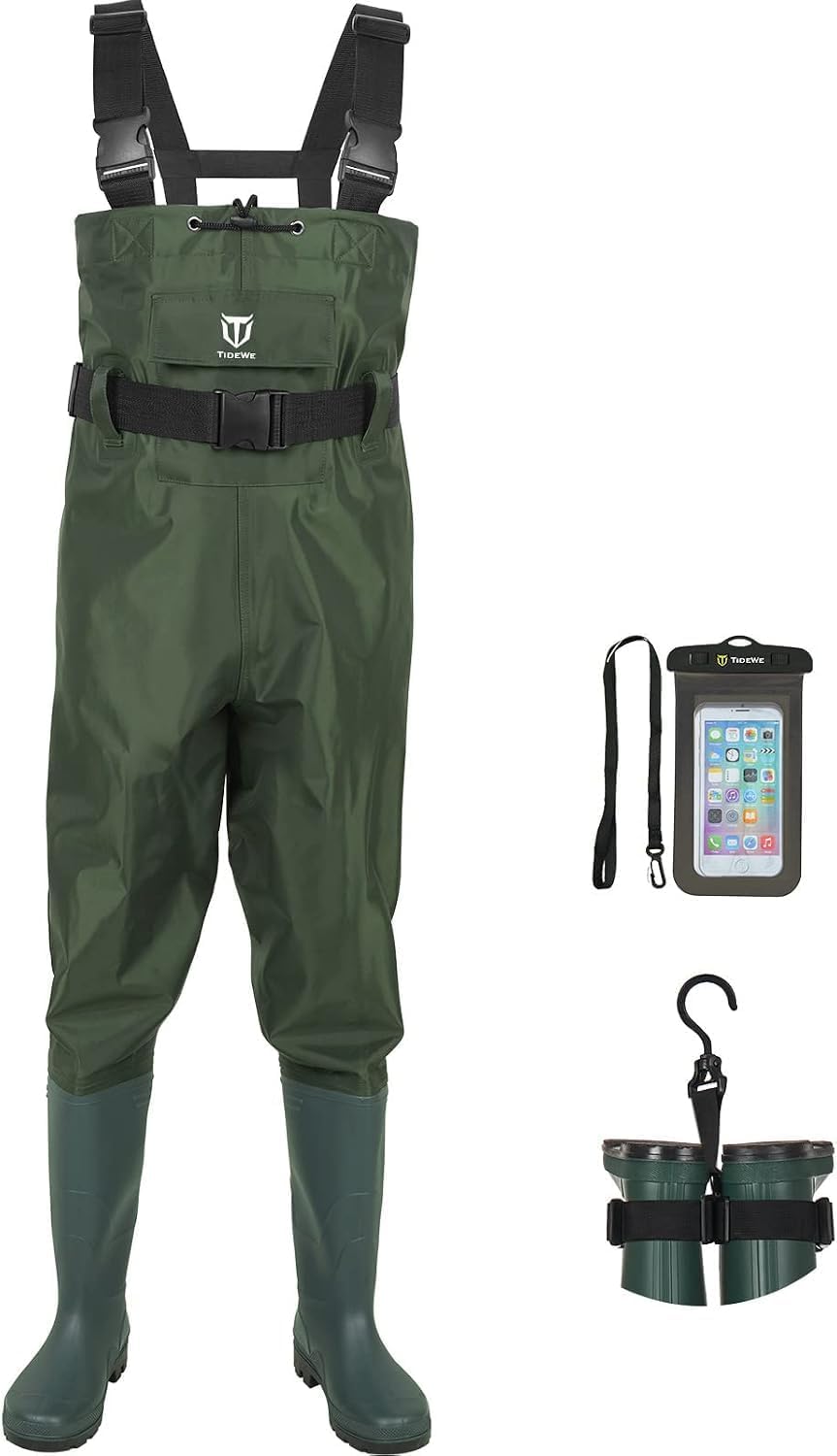 Chest Waders for Men Women, Waterproof Fishing Waders