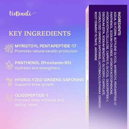 image for VieBeauti Premium Eyelash Growth Serum: Lash Enhancing Serum with Adva