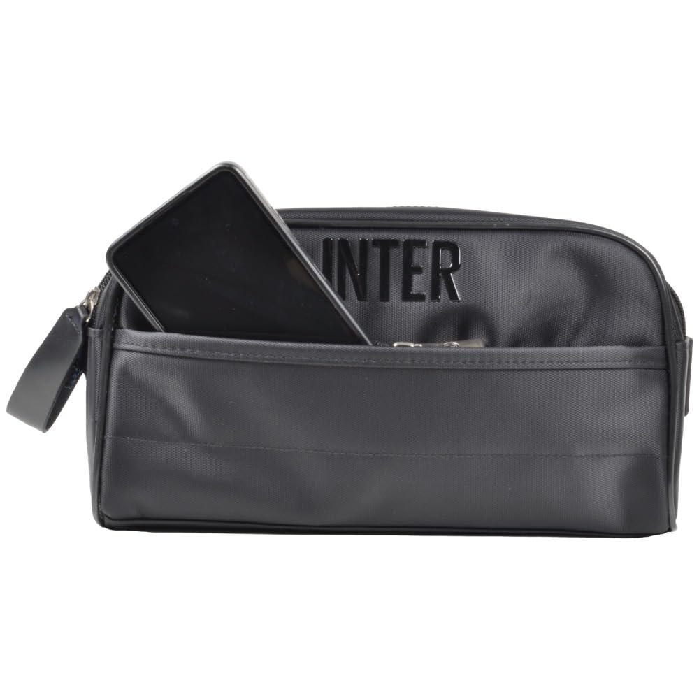 Inter Pochette travel con due zip 50% NY 50% PVC Prodotto Ufficiale 153615