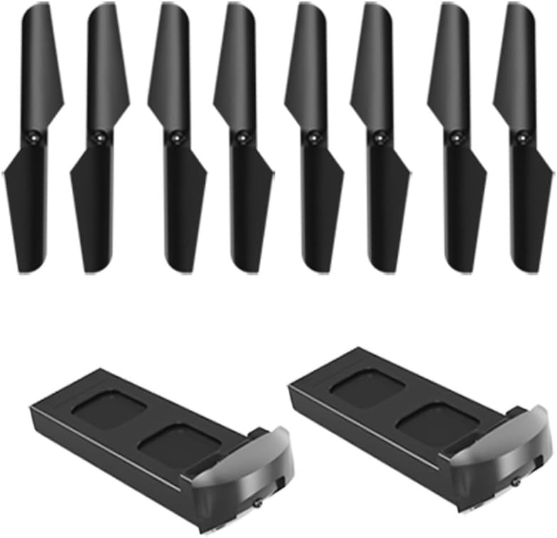 2 Batteries+8 Blades Set for FQ31 Drone
