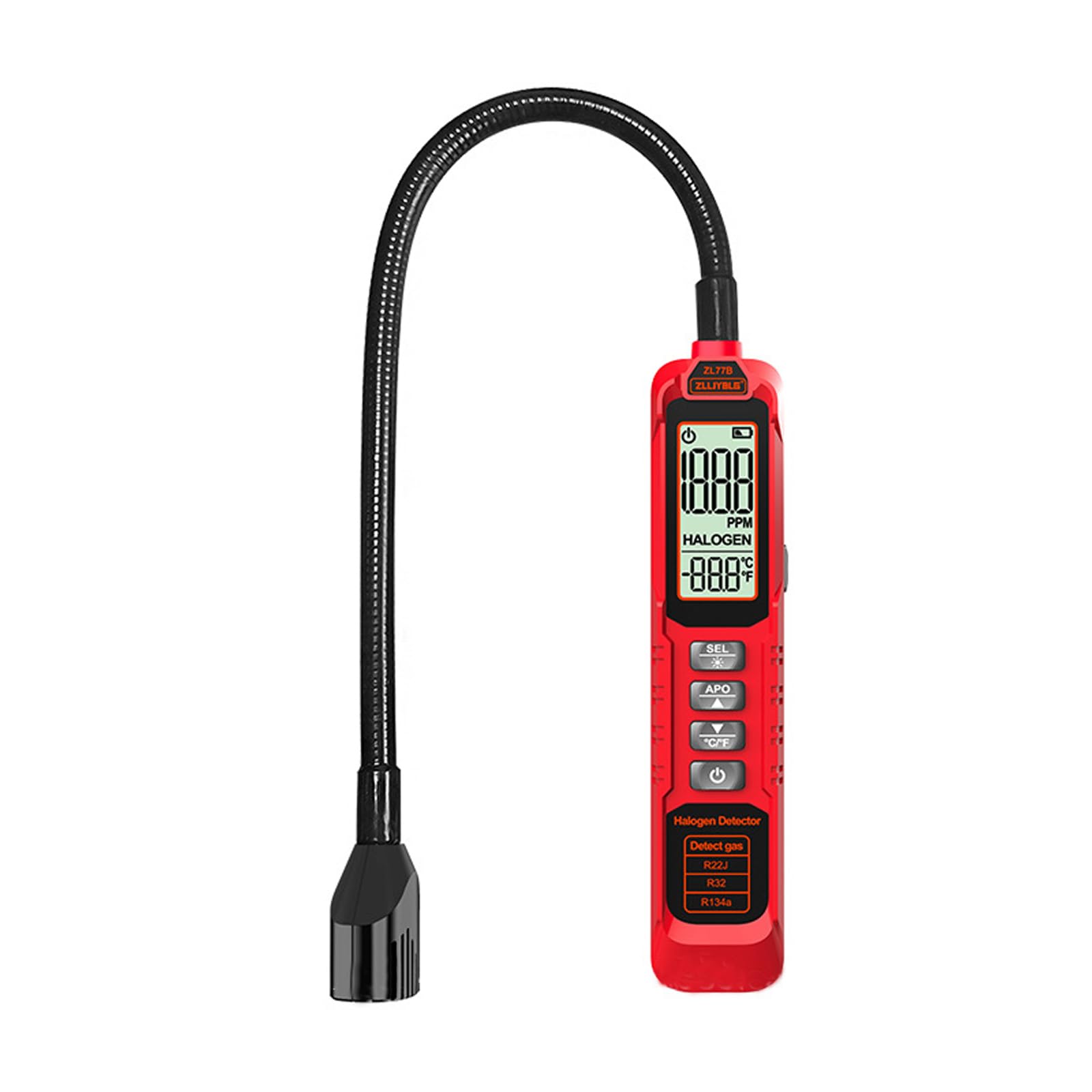 Hdoytxxm Gl77b Leak Detector Cfcs Hcfcs Tester With Alarm Tester Hvac Air Conditioning