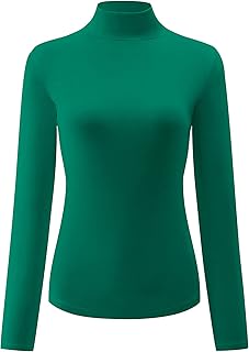 Green roll neck top Clearance