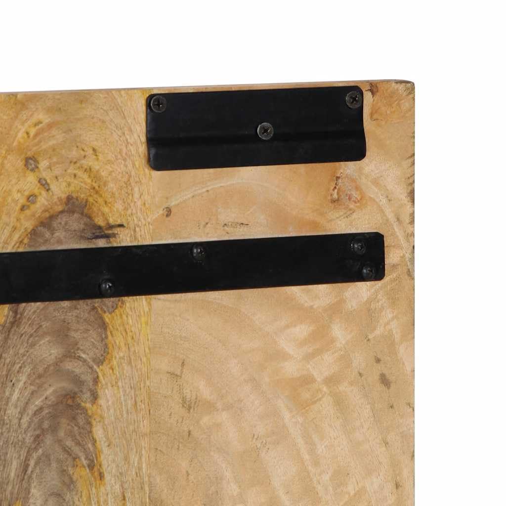 vidaXL Cabecero de Cama 180 cm Madera Maciza de Mango Rugoso
