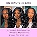 IDN BEAUTY SKINLIKE REAL 5X5 HD Lace Closure Wigs Human Hair 20 Inch 180% Density Body Wave Natural Black 0.1MM Ultra Thin Lace Wear and Go Bleached Single Knot Pre Plucked Glueless Wig