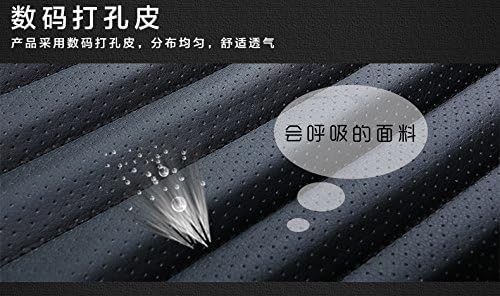 Miniatura 6 de 2 fundas universales para asiento de automóvil, cubierta de asiento inferior de piel sintética, accesorios para el interior del automóvil, fundas