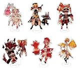 ISaikoy Set of 6 Anime Toilet Bound Hanako Kun Acrylic Stand Figure Character Stand Desktop Ornament