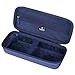 Tourmate Hard Case applicable Flosser，Travel Case for Waterpik Cordless Express Water, Cordless Puls Storage Box (Only Box) (Dark Blue)