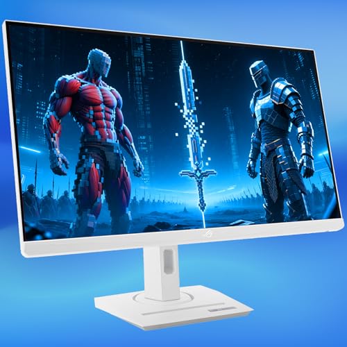 Image of ASUS ROG Strix 27 inch 2K HDR Gaming Monitor - QHD (2560 x 1440), 180Hz, 1ms, Fast IPS, DCI-P3 95%, ELMB, G-Sync Compatible, AI Gaming, DisplayPort & HDMI & USB-C, Height /Tilt /Pivot /Swivel, VESA, White