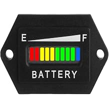 [ Car Accessories 48V Volt Battery Indicator Meter Gauge for EZGO Club Car Yamaha Golf Cart Easy to Install ]
