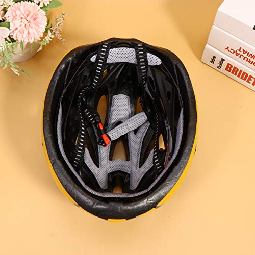 CLISPEED Capacete de Bicicleta Adulto Capacete de Bicicleta para Homens Mulheres Ciclismo de Estrada