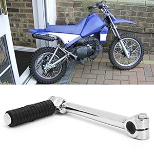 Qiilu Motorfiets Kick Start Hendel, Kick Starter ATV Start Hendel Pedaal Crank Vervanging Rechterkant Fit voor PW80/PY80/PEEWEE