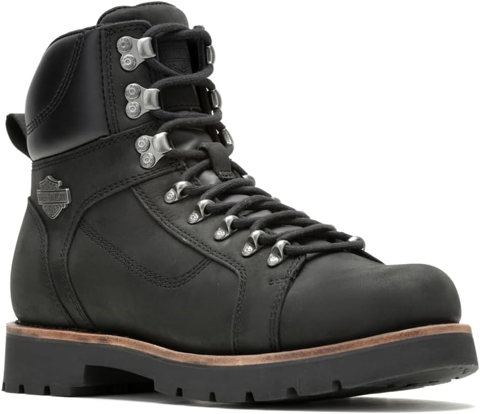 Harley-Davidson Footwear Mens Windon Motorcycle Casual Boots Ankle