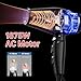 Professional Salon Hair Dryer, CONFU 1875 Watt Negative Ionic Fast Drying Blow Dryer, AC Motor Low Noise Hair Blow Dryer with Diffuser & 2 Concentrator Nozzles