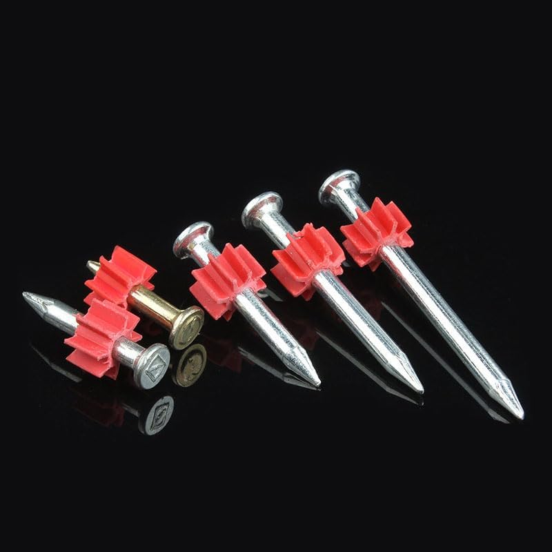 Hard Cement Steel Nails Wall Nails Long Foreign Nails Hanging Painting Nails Woodworking Nails Fixed Hardware Iron Straight Nail - (Color: M3.5x52-50pcs)