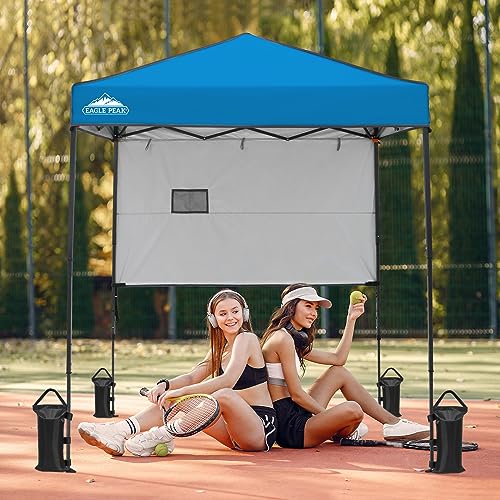 Image of EAGLE PEAK Heavy-Duty Instant Canopy Sand Bags, 4-Pack, Weight Bags Anchor kit for Pop-up Tent Gazebo, Black (Without Sand)