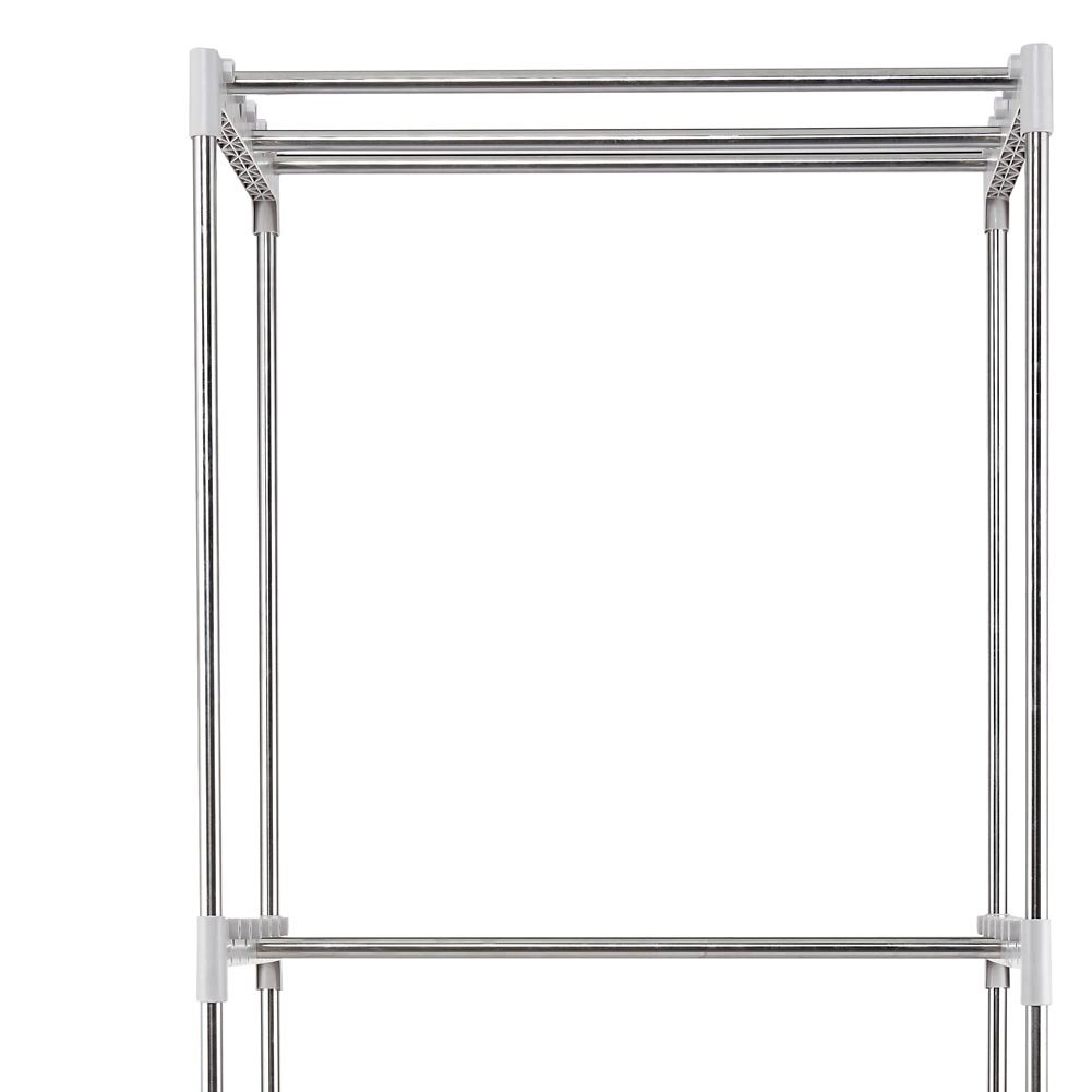 BAKAJI Secadora eléctrica de armario con mando a distancia y pantalla de control, secador de ropa de aire caliente, potencia 1200 W, temporizador 180 min, tamaño 65 x 45 x 138 cm