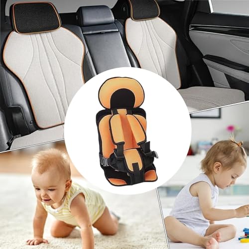 Portable Kids Seat Cushion, Non-Slip Travel Pad for Home & Stable Surfaces - Lightweight, Machine Washable (Gray) - Image 6