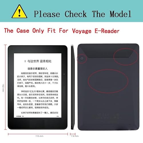 Generic Case For Kindle Voyage 6 Inch (Nm460Gz),Pu Leather Magnetic Smart Protective Cover For E-Reader thumb #1