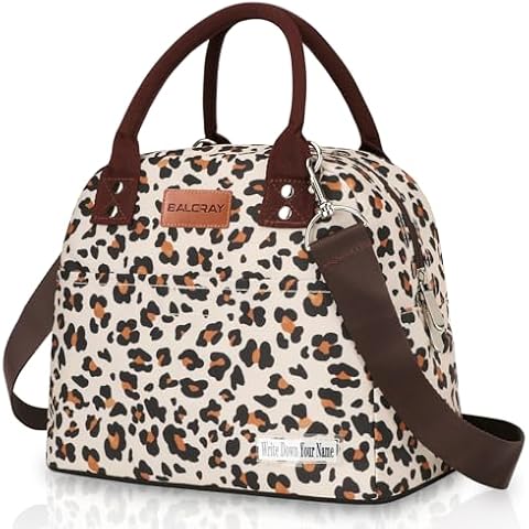 BALORAY Lunch Bag for Women & Men Adult Insulated Lunch Box, with Adjustable Shoulder Strap, Leakproof Cooler Food Lunch Container Tote for, School, Work, Outdoor or Travel Cover