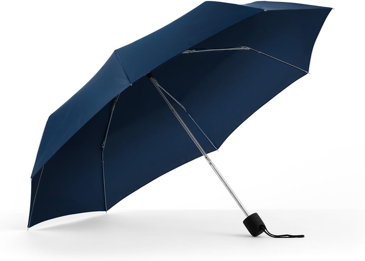Umbrellas Rain Essentials Manual Compact, Navy, One Size