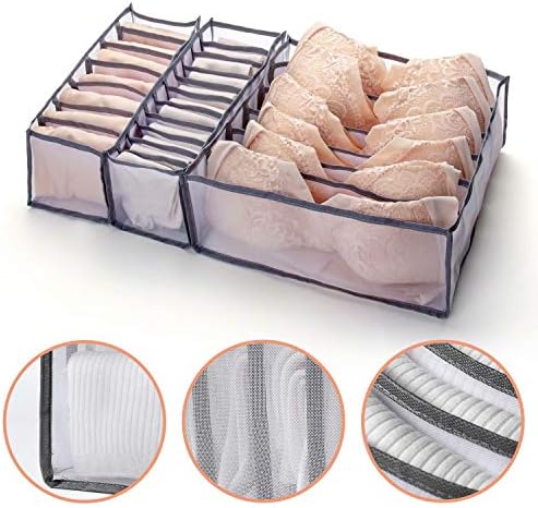 Tendaisy Warmday Underwear Storage Compartment Box 6+7+11 COMPARTMENTS