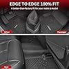 LASFIT Floor Mats & Cargo Liners for Jeep Grand Cherokee 2025 2024 2023 2022 New, Non-Slip All Weather Foot Mats, TPE Custom Automotive Floor Liners (NOT for WK or Grand Cherokee L)