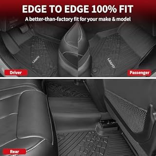 LASFIT Floor Mats & Cargo Liners for Jeep Grand Cherokee 2025 2024 2023 2022 New, Non-Slip All Weather Foot Mats, TPE Custom Automotive Floor Liners (NOT for WK or Grand Cherokee L)