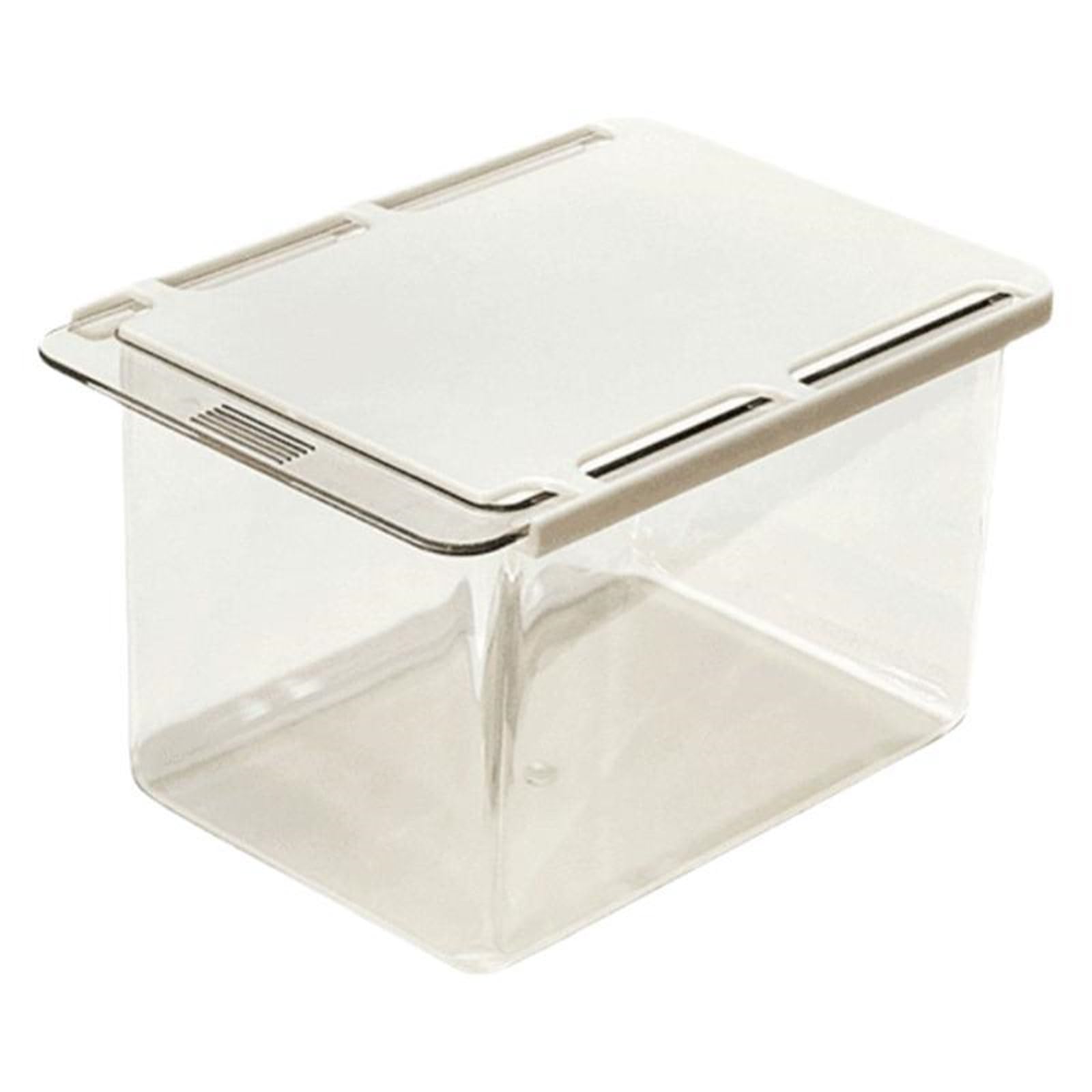 Tsophreniq Translucent Container with Sliding Drawers for Dresser Bathroom Arrangement Under Sink Vanity Drawer for Cosmetics