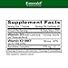 EMERALD LABS Vitamin D3+K2 - Vitamin D & VitalDelta MK-7 for Bone Health & Heart Support* - Vegetarian, Gluten-Free, Clinical Potency - 60 Vegetable Capsules