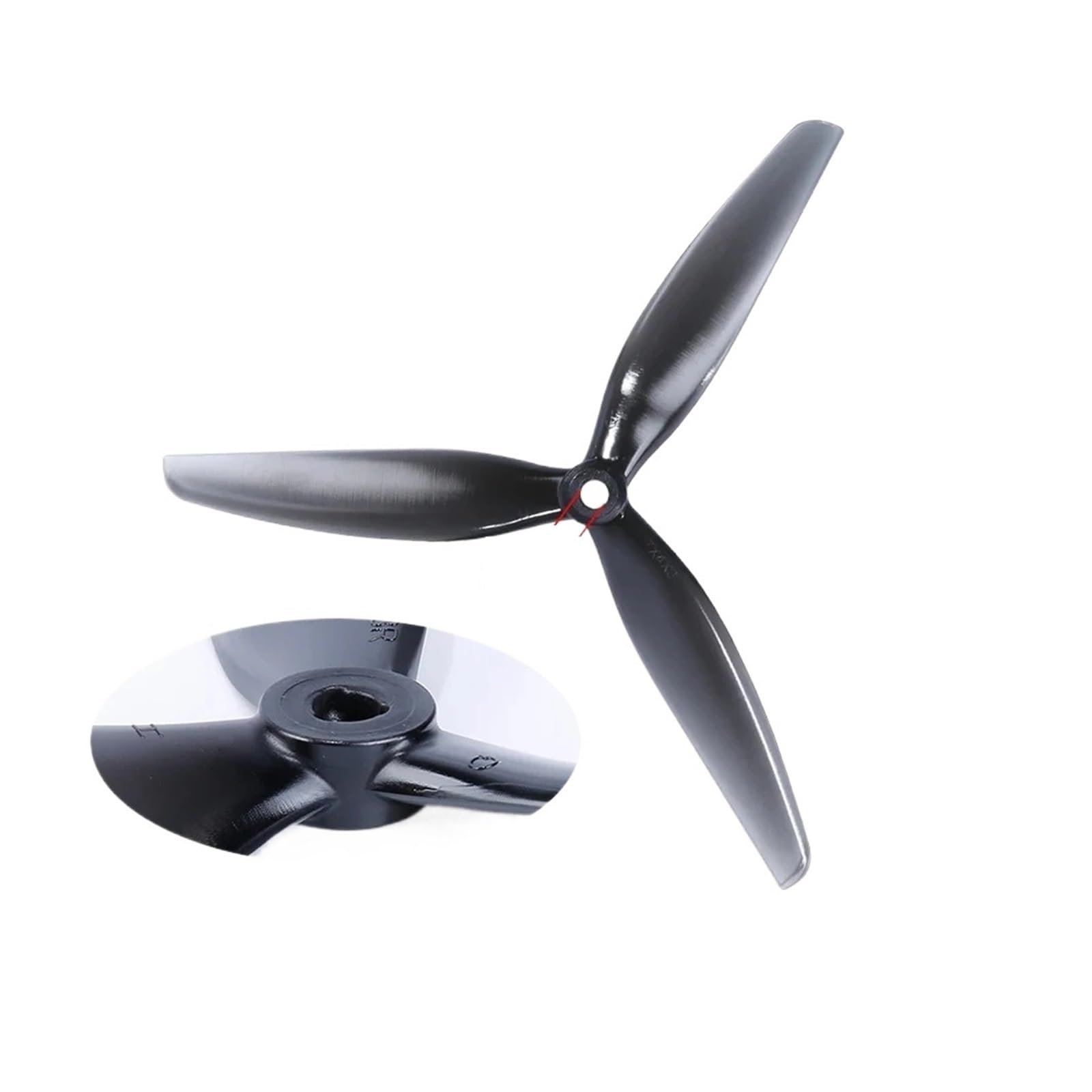 HQPROP 7X4X3 7040 3-łopatowe śmigło PC kompatybilne z RC FPV Freestyle 17.8 cm Long Range LR7 Cinelifter drony części (2 pary)
