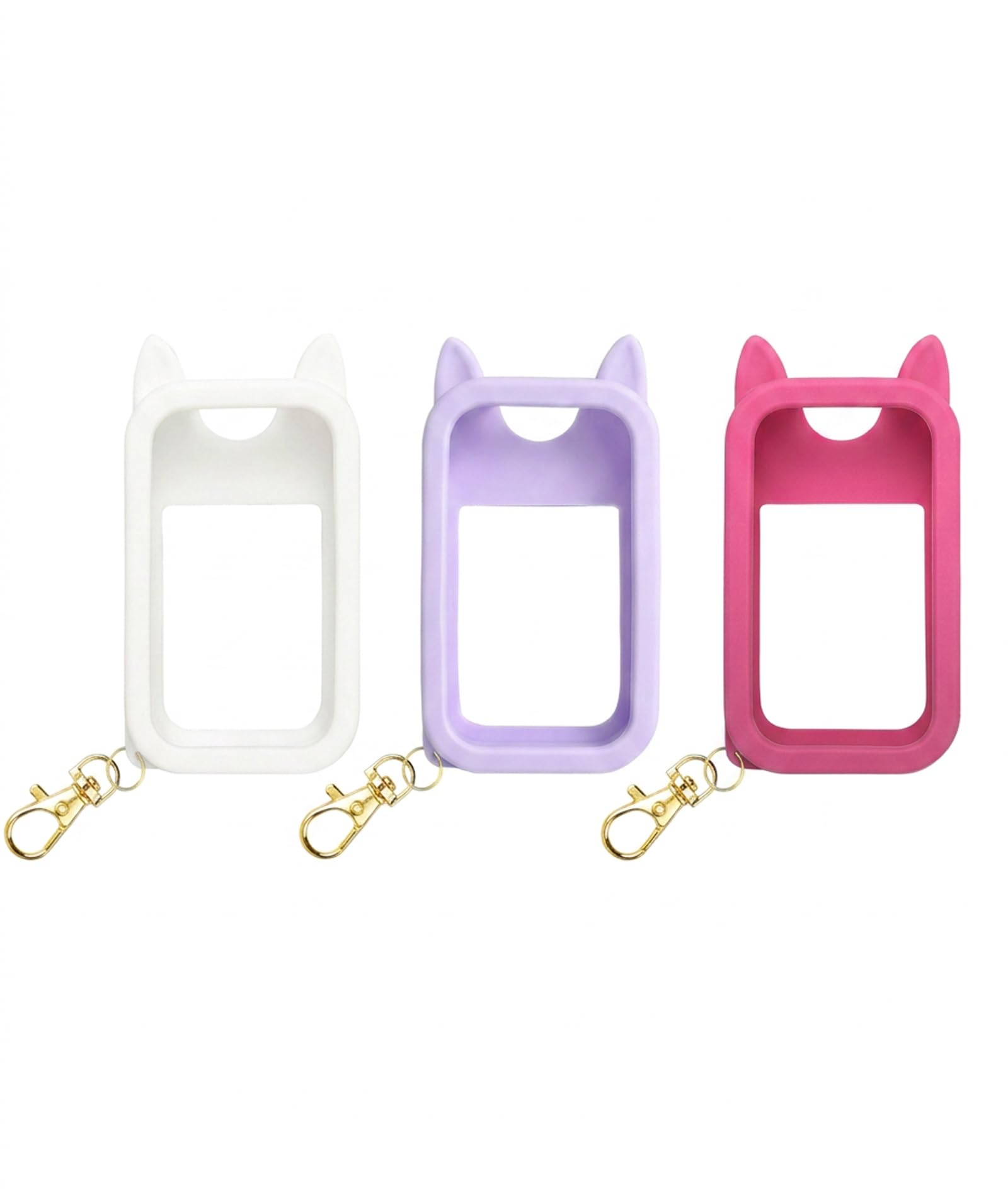 3PCS Portable Card Spray Bottle, Hand Sanitizer Holder with 3 Silicone Cases, Convenient for Travel and Daily Use, Custom Fit for Card-Sized Spray Bottles, Leak-Proof Design for On-the-Go Hygiene-picture-37