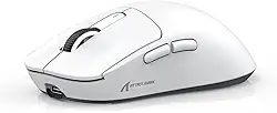 Mouse ATTACK SHARK X3 49g SUPERLIGHT, sensor PixArt PAW3395, mouse gamer sem fio/com fio BT/2.4G, DPI 26000, bateria de 200 horas
