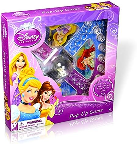 Princess Pop Up Game, Cinderella, Ariel, Rapunzel, and Belle