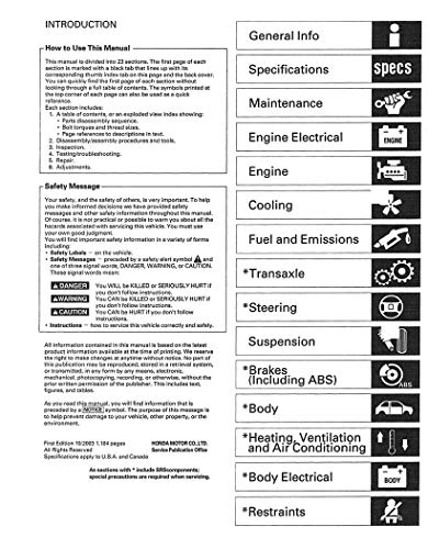 Bishko Automotive Literature - Shop Service Repair Manual Engine Drivetrain Electrical For The 2000-2004 Honda S2000 #TOP1