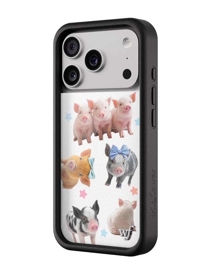 Image of Wildflower Cases - iPhone 17 Pro Compatible - Little Piggies
