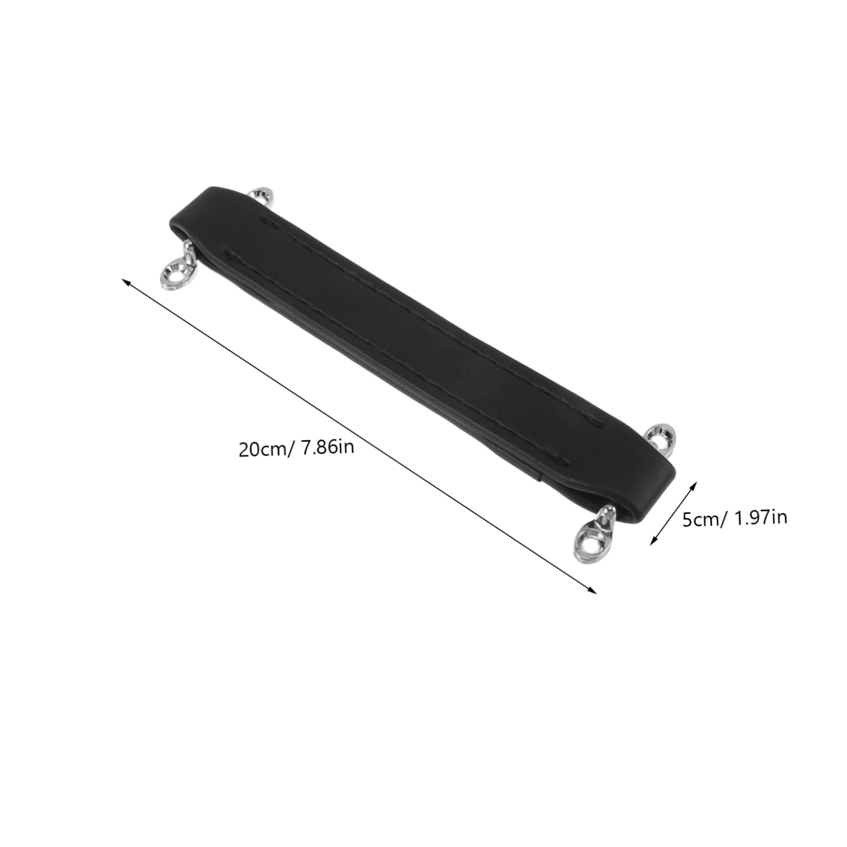 Hemoton Guitar Amplifier Handle Replacement for Vintage Speakers Portable Pu Carry Strap for Comfortable Grip Design for Music The Go