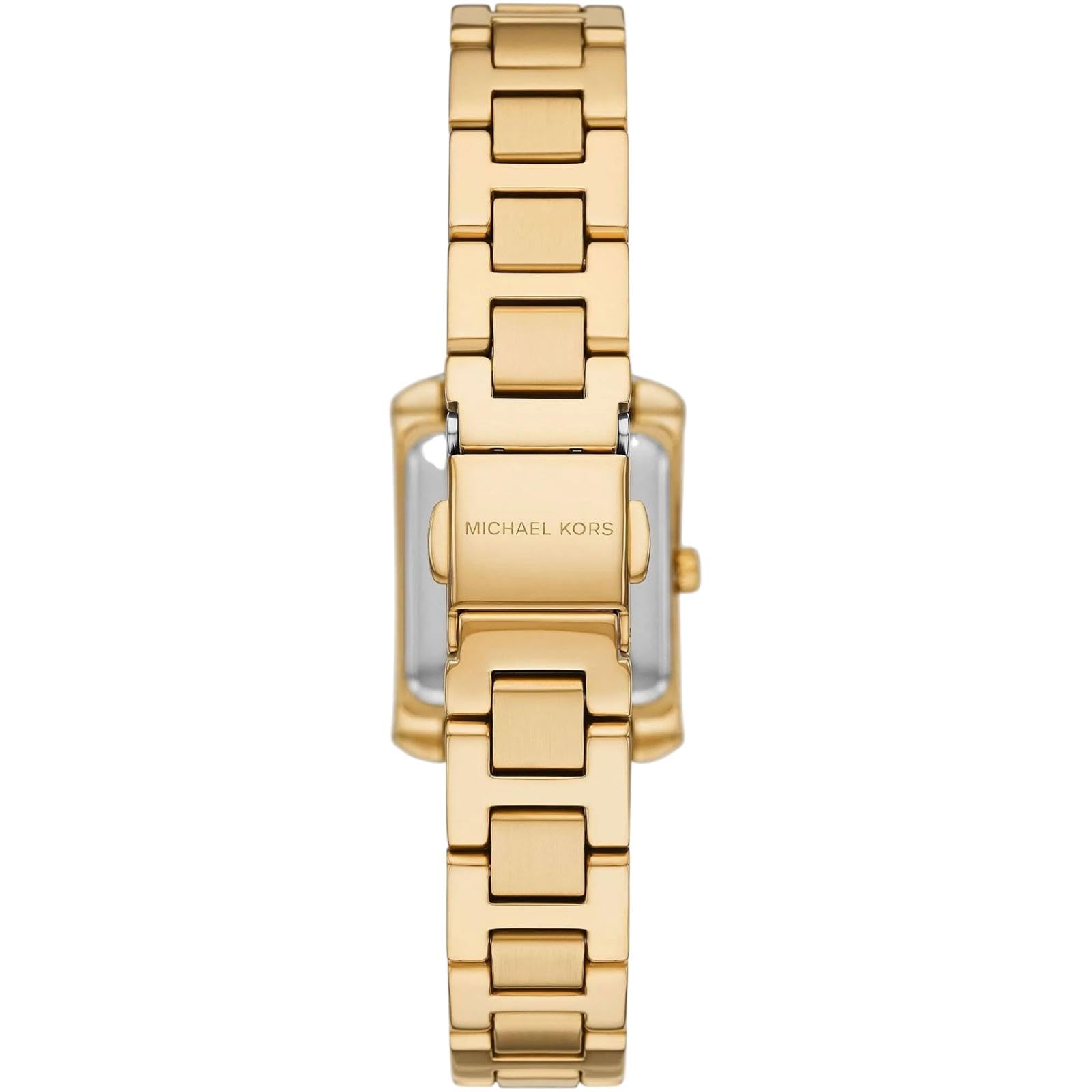 Michael Kors Orologio Emery da donna, movimento al quarzo a tre lancette da 22 mm con cinturino in acciaio inossidabile
