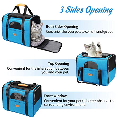 morpilot Dog Carrier, Portable Cat Carrier Pet Travel Carrier Bag for