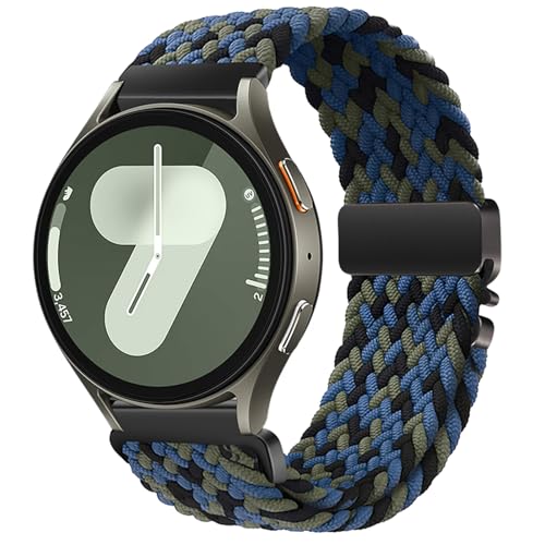 �r���v�x���g 20mm�Ή�Samsung Galaxy Watch 7/6/5/4/FE 40mm 44mm�A���v�o���h20mm�����\�ȃi�C�������v�o���h�Ή�Amazfit Active2/GTR Mini/GTS 4/3�A�Ή�Huawei Watch 