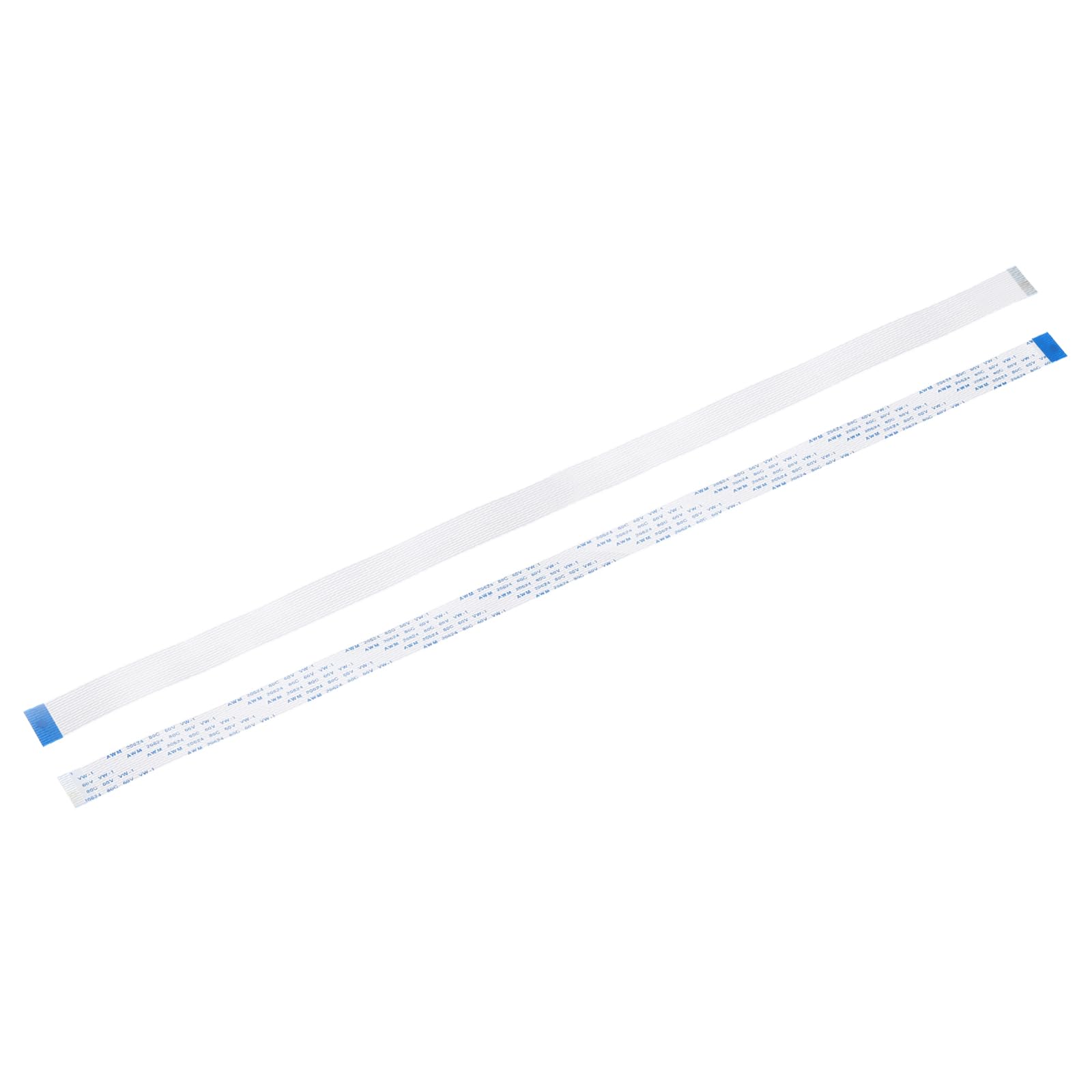 sourcing map Flexible Flat Cable,500mm 1mm Pitch 15 Pins FPC FFC Flexible Ribbon Cable for LCD TV Car Audio DVD Player 10Pcs (B Type)