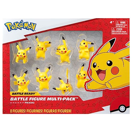 Bandai Pokémon 8 Figurines Pikachu Pack - vue 6