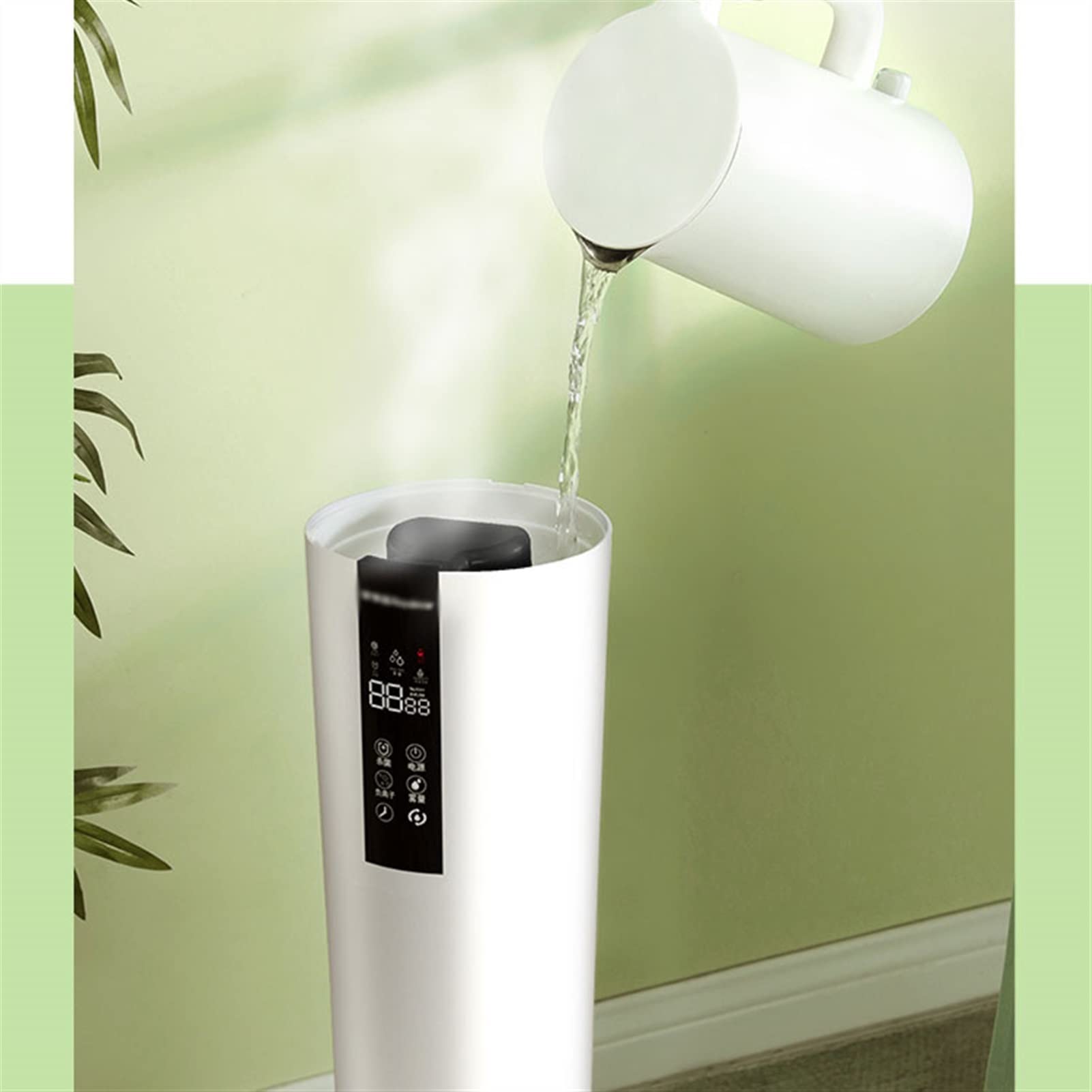 nawilżacz mgły 7 l górne wypełnienie duże nawilżacze do sypialni ciche nawilżacze do dużych pomieszczeń 320 ml/h wyjście mgiełki, automatyczne wyłączanie i łatwy do czyszczenia, ciche działanie parownik nawilżacz