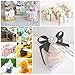 LaRibbons 30Pcs PET Clear Box, Transparent Gift Boxes, 4