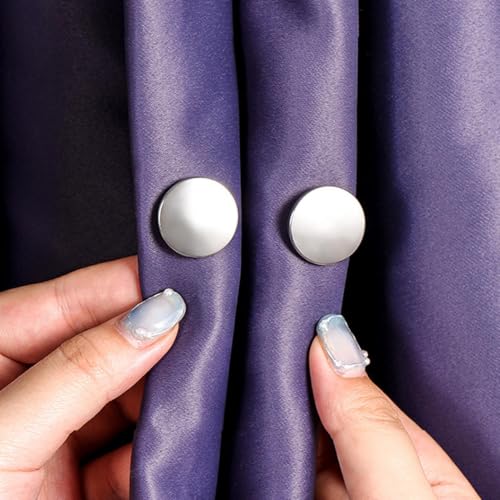 Imanes para cortinas para sala de estar y balcones sin corrientes 4