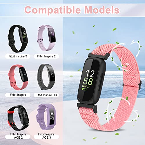 Enkic 3 Pack Elastic Strap Compatible with Fitbit Inspire 3/Inspire HR - Image 3