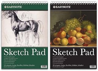 A4 Artists Sketch PAD - Premium Quality Paper Thick White Sketching Drawing Kids Adults