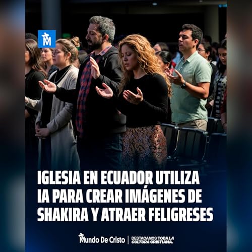 Iglesia cristiana en Ecuador utiliza IA para crear imágenes de Shakira y atraer feligreses Podcast Por  arte de portada