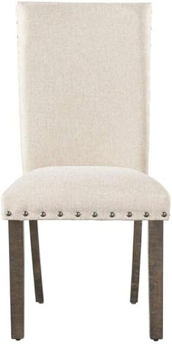 Miniatura 5 de Picket House Furnishings Dex - Juego de comedor de 6 piezas en nogal y crema